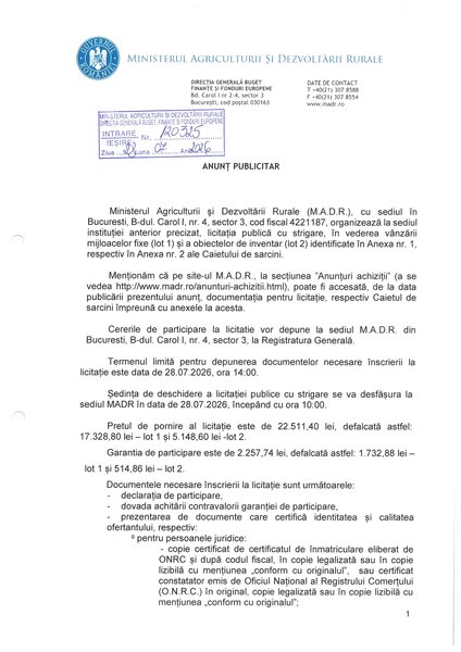 Valorificare MF si OI